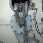 Rags in Check Valve at Station 13